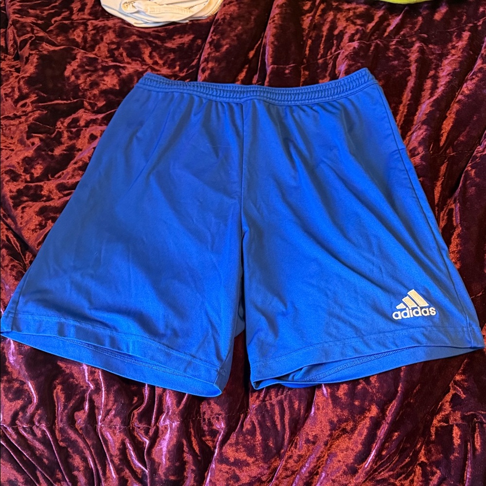 Adidas Men's Royal Blue Athletic Shorts